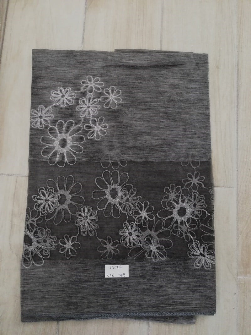 ShawlOrganze İthal İpek Cotton Seri Şal Askısı ile Birlikte 90X200 cm