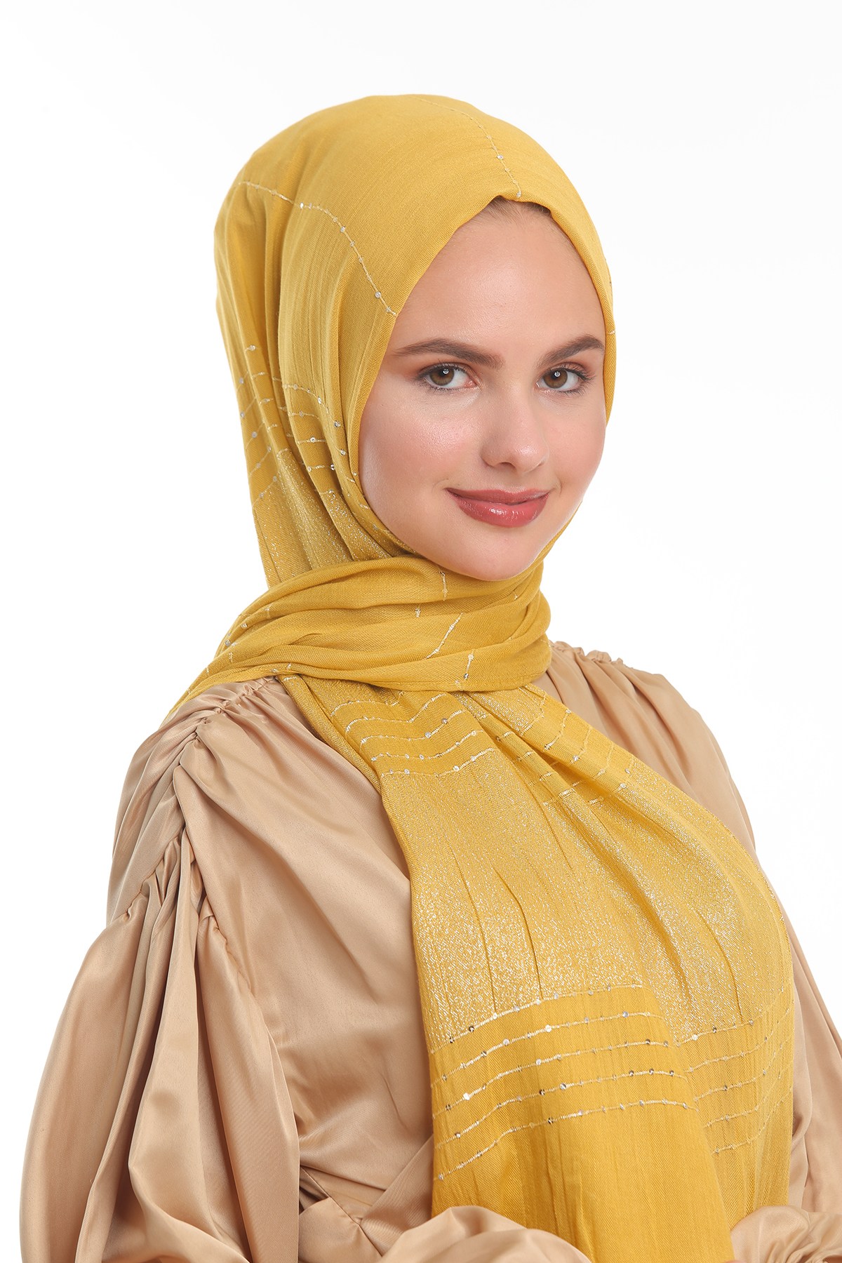 ŞALSimli Dokuma İthal Cotton Seri Şal Askısı ile Birlikte 90X200 cm