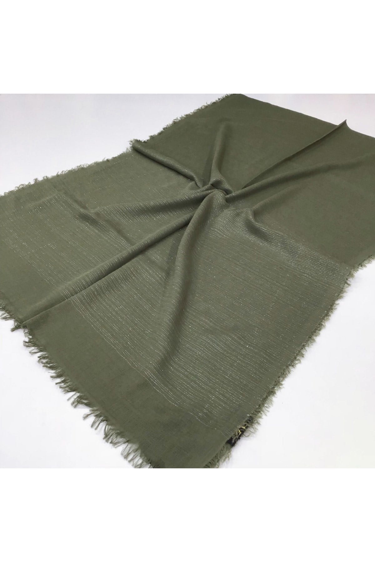 COTTON ŞALDüz Renk Cotton Seri Şal Askısı ile Birlikte 75x200 cm