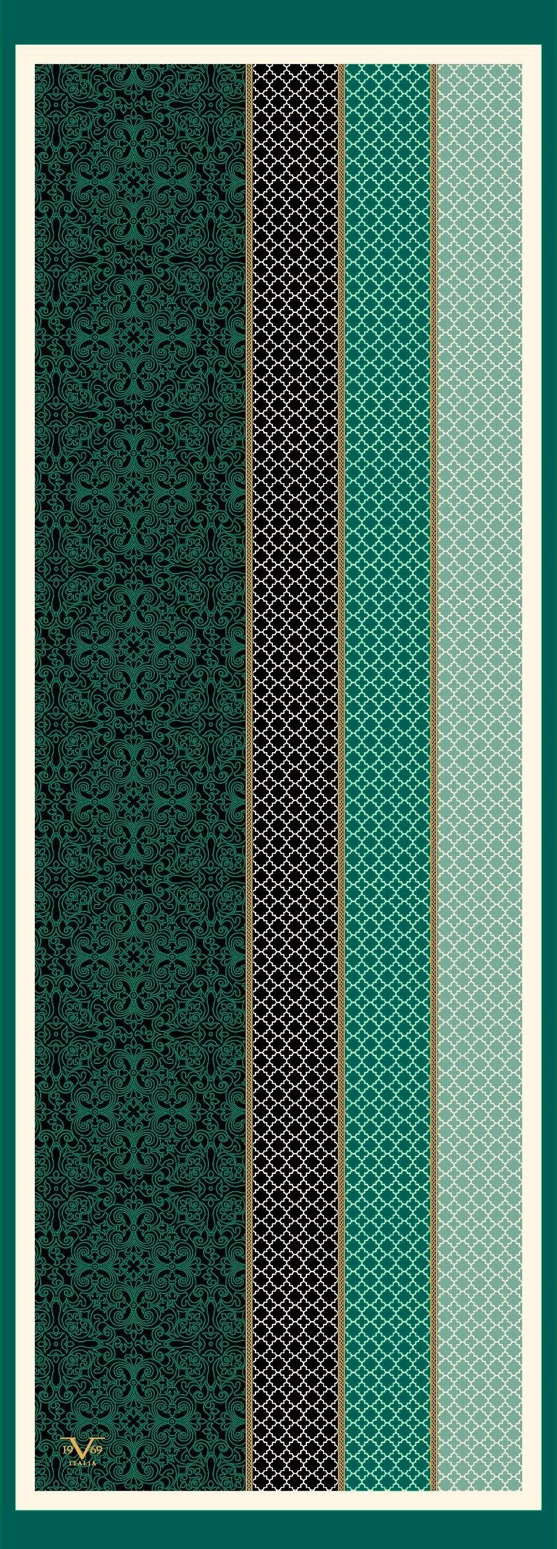 ShawlDesenli Verona Seri Şal Askısı ile Birlikte 72X200 cm