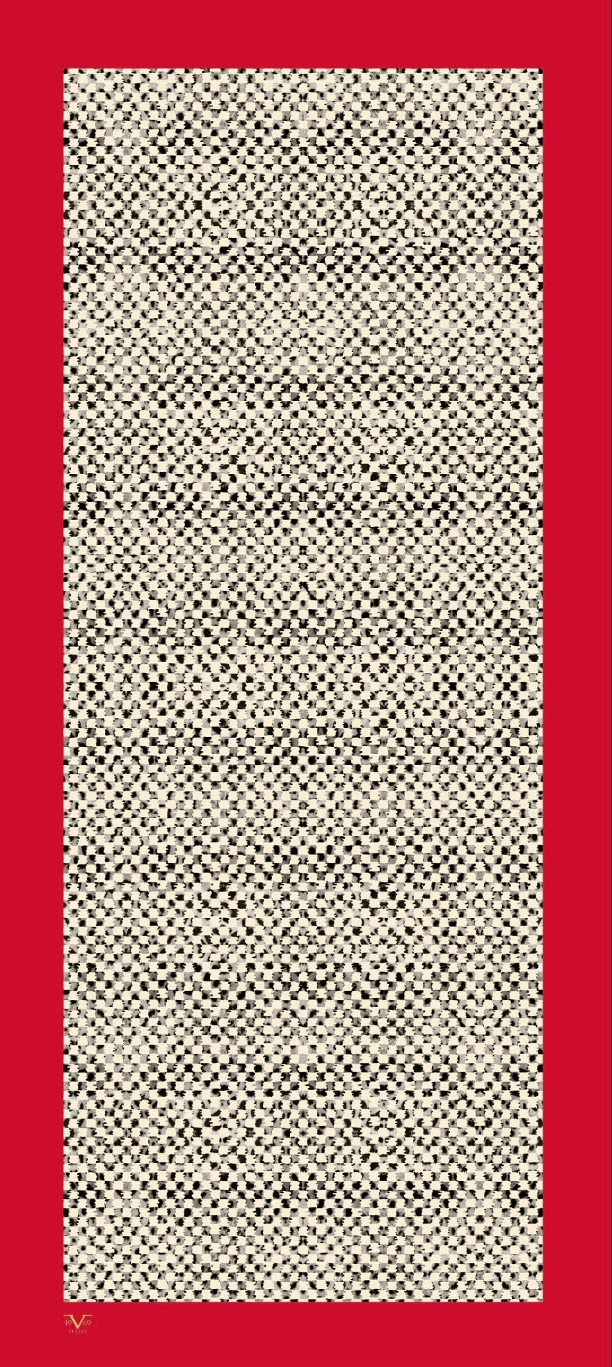 PAVIA ŞALEkose Desen Pavia Seri Şal Askısı ile Birlikte 90X200 cm