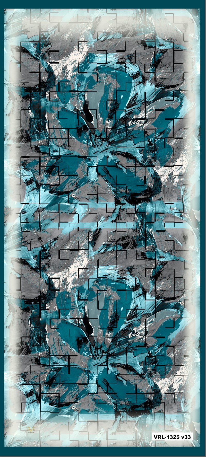 ŞALÇiçekli Desen Pavia Seri Şal Askısı ile Birlikte 90X200 cm