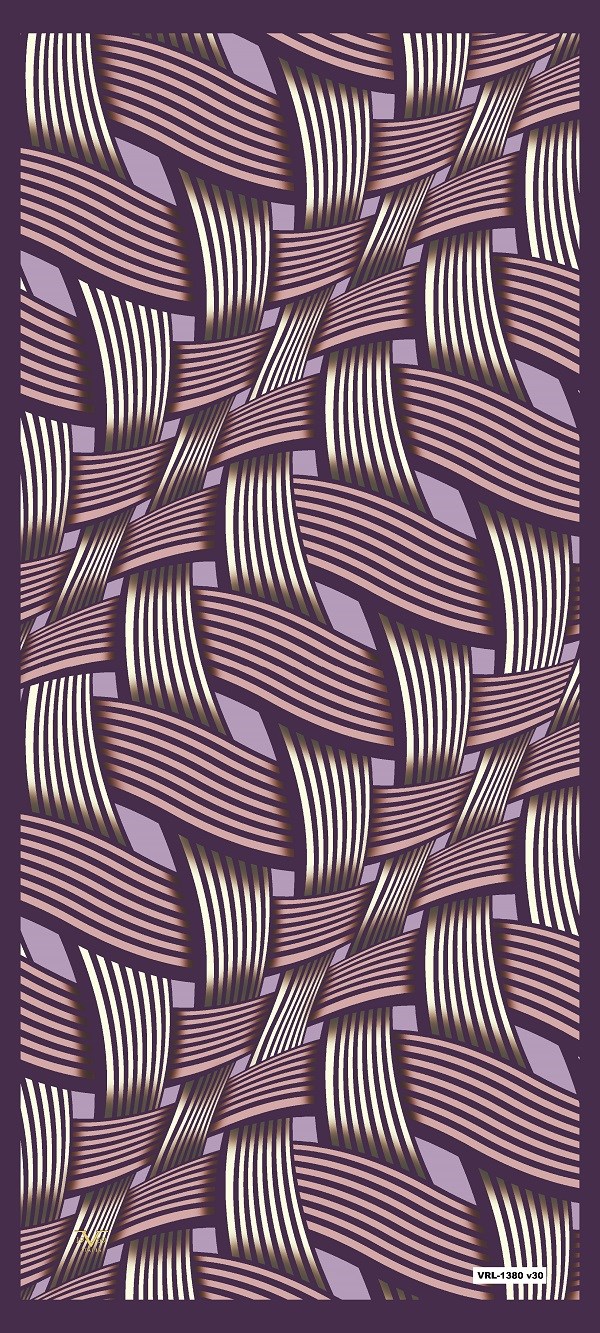 ŞALGeometrik Desen Lino Seri Şal Askısı ile Birlikte 90X200 cm