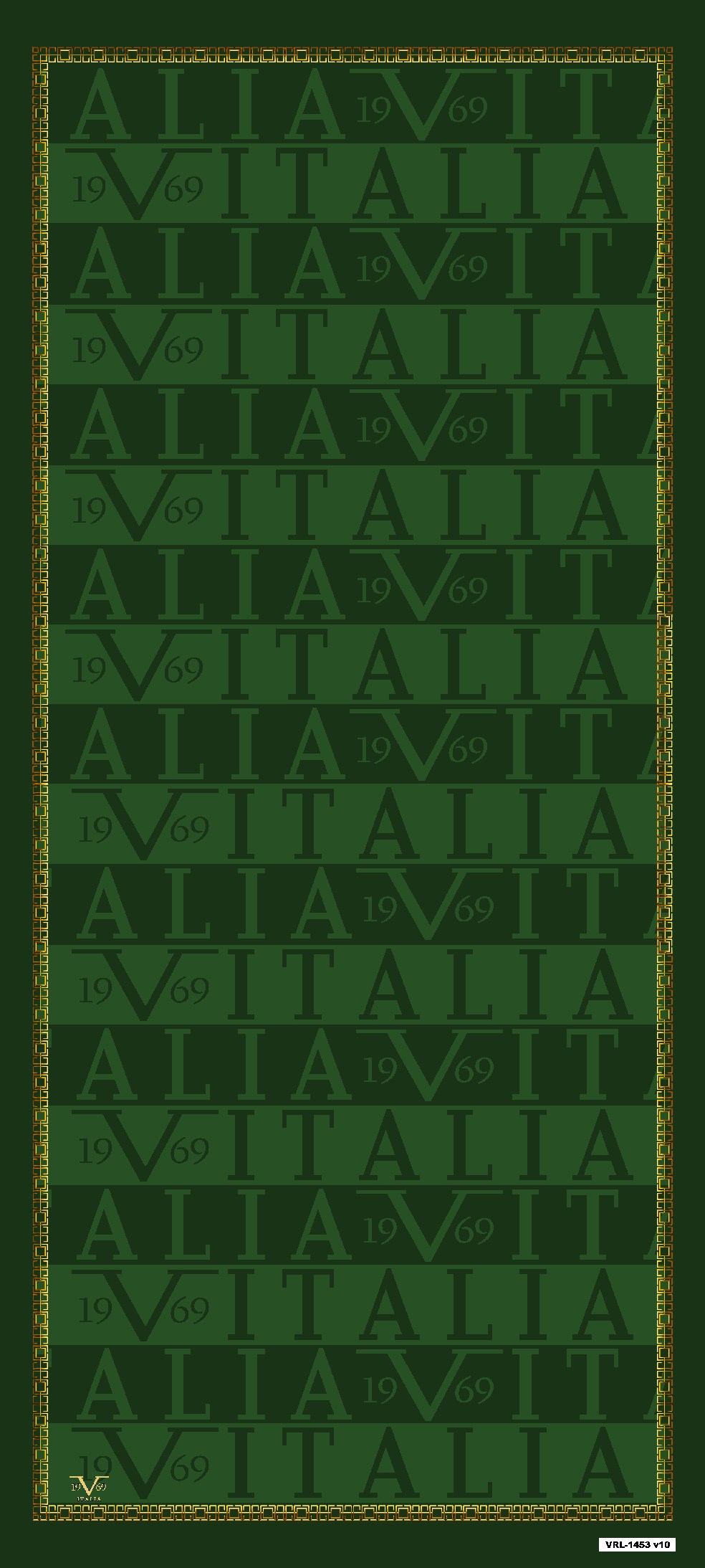 ŞALLogolu Desen Pavia Seri Şal Askısı ile Birlikte 90X200 cm