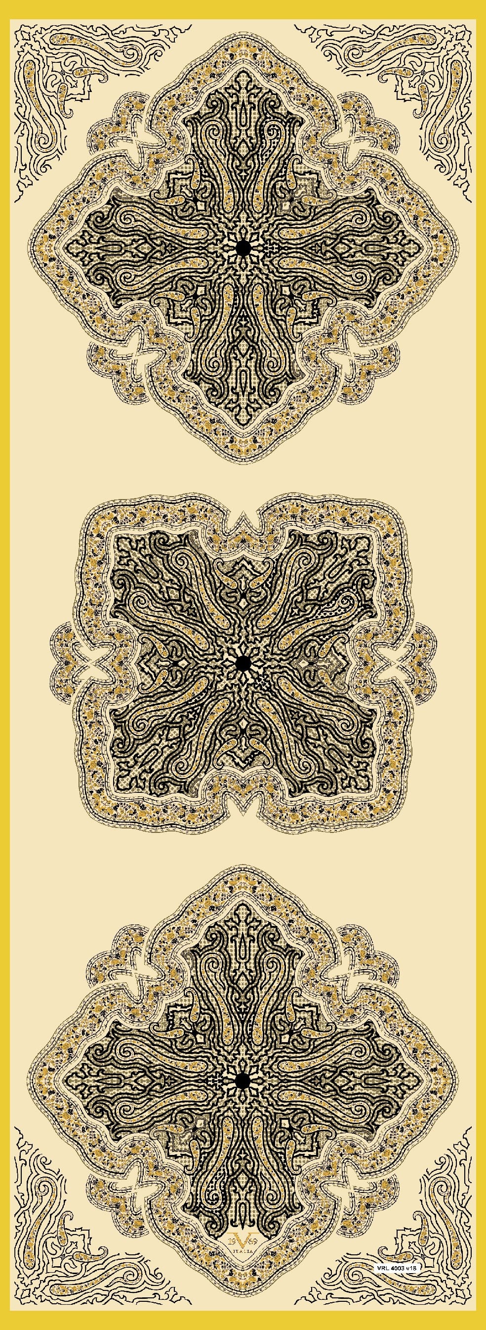 DORA SATEN SERİ ŞALEtnik Desen Dora Seri Şal  Askısı İle Birlikte 75x200 cm