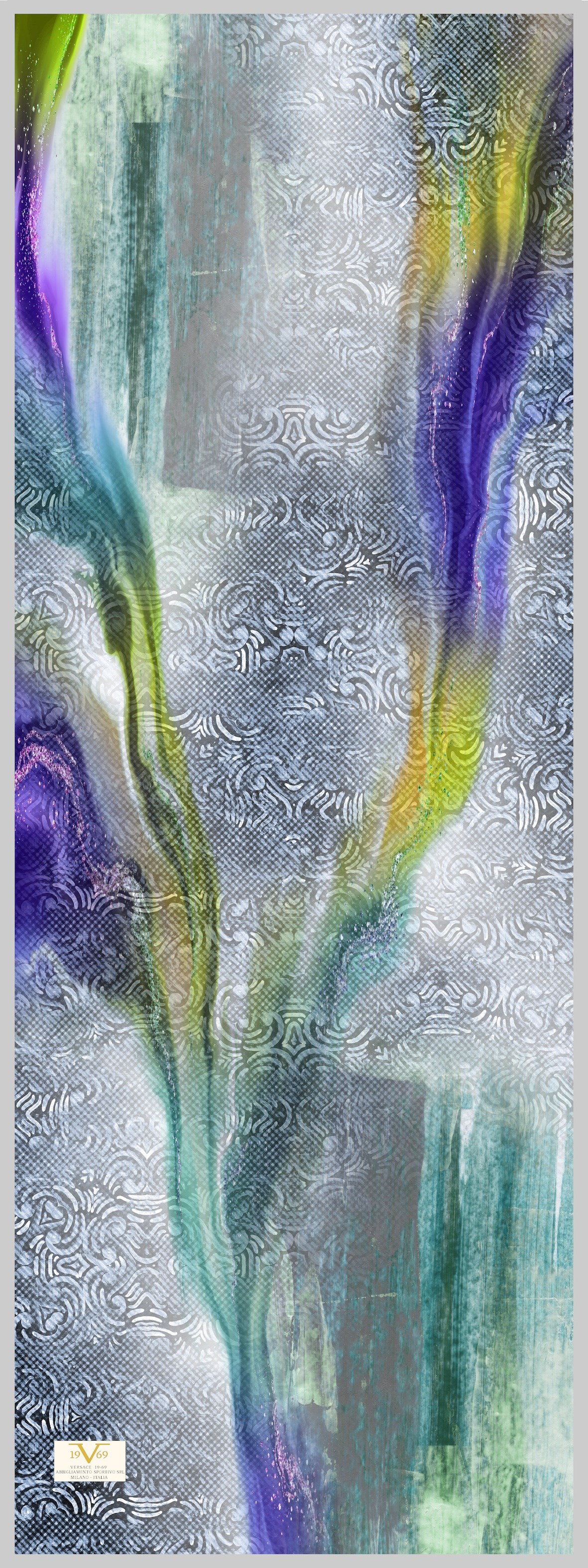 ŞALBatik İtalyan Şifon Eşarp Askısı ile Birlikte 75x200 cm