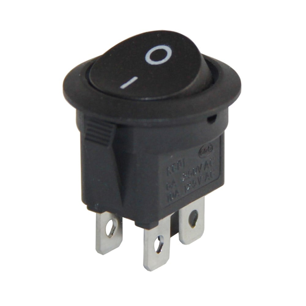   IC-133-4 Yuvarlak Işıksız Anahtar ON-OFF 4P