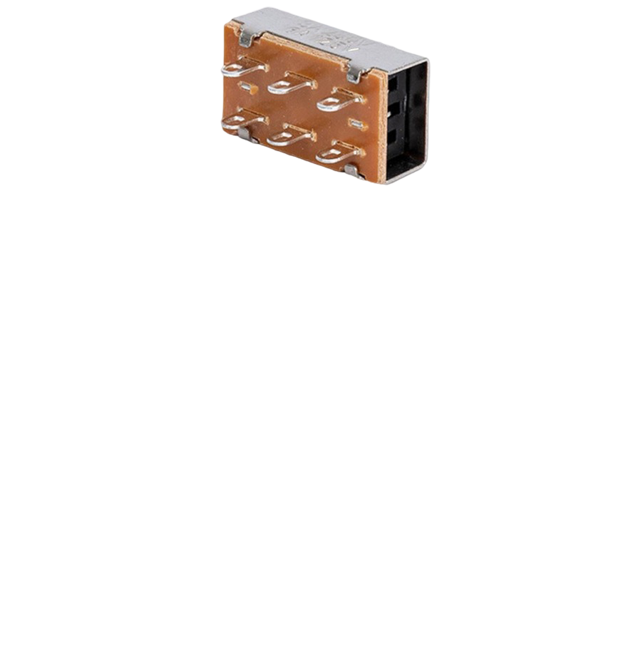 IC-210A Slide Switch 0-1 6P Metal