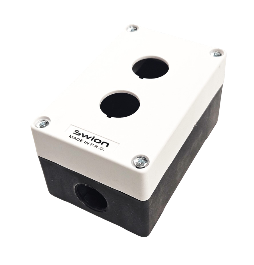 HJ9  22MM BUTON KUTUSU GRİ-SİYAH