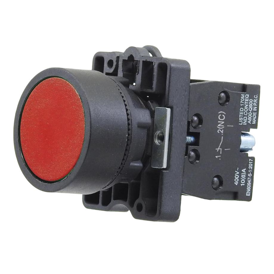 LAY5-EA42 22mm Buton Normalde Kapalı Kontak