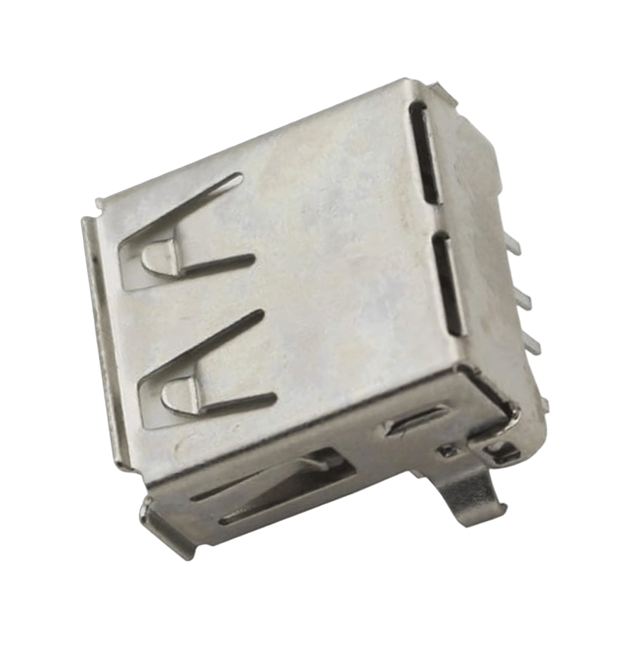 IC-265 USB Şase A Tip 90° Dişi