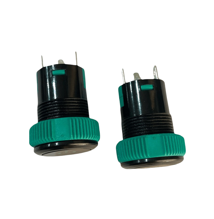 IPS19-10T  19mm Plastik LEDli Yaylı Power simgeli Buton