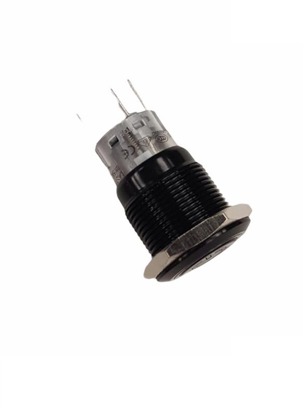 19mm Metal POWER LEDli Kalıcı Buton IP67 LAS1-AGQ-11Z-ET/R