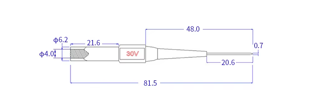 IC-241A-2 TEST PROB İĞNELİ TİP