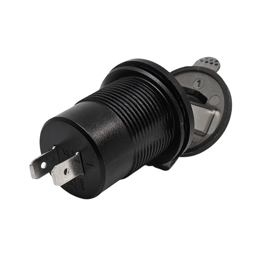 IC-266D-6 Pano Tip Voltmetreli 2li Usb 3.0 + Type-C Butonlu