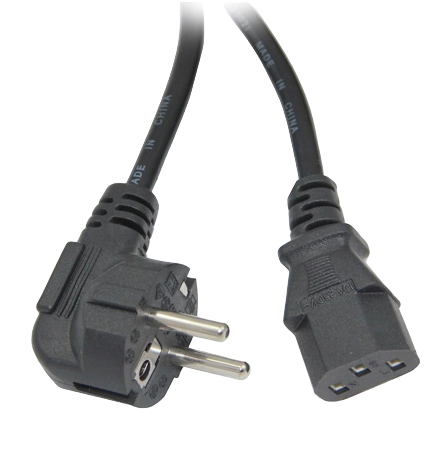 IC-268 Power Kablo L Erkek/Düz Dişi
