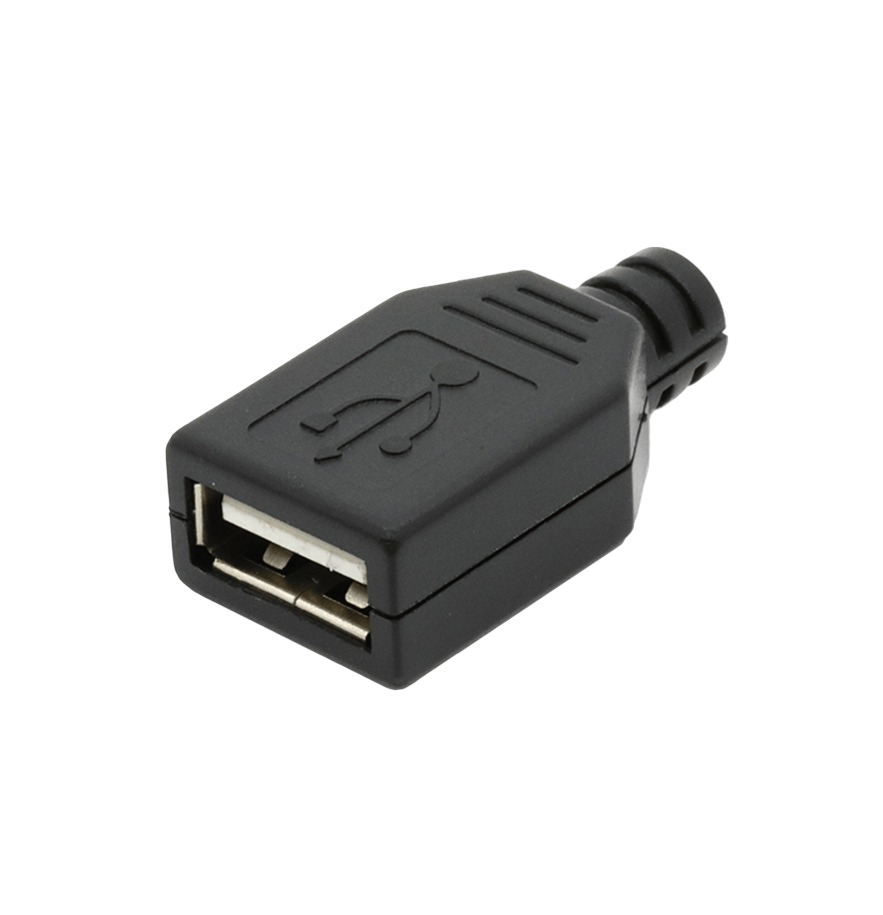 IC-265F USB Seyyar Dişi Kapaklı