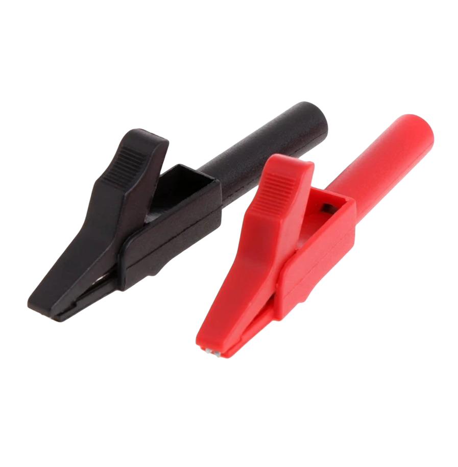 IC-243B 4MM Banan Jak Girişli Krokodil 55MM