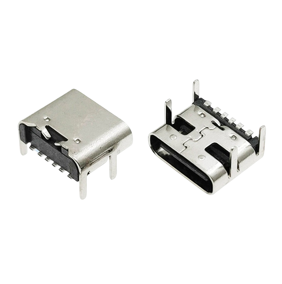 IC-266B-3 Type-C Şase Dişi 6 Pin