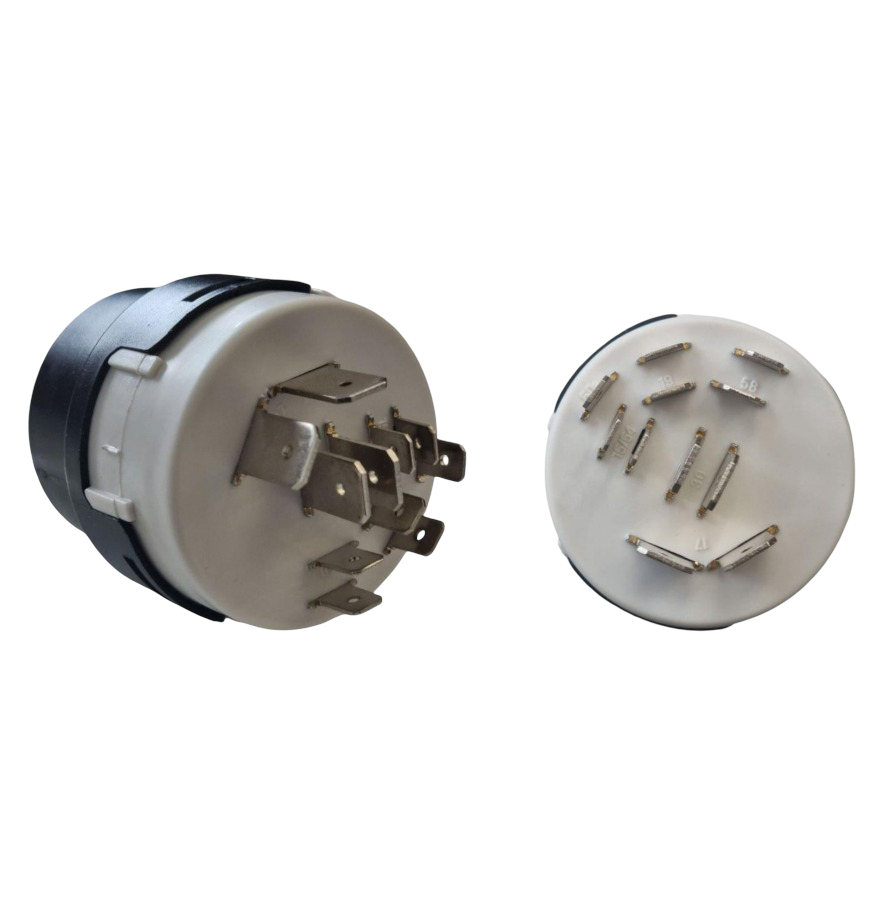 IC195M-2 ATEŞLEME ANAHTARI 5 POZİSYON 11P ON-OFF - SU GEÇİRMEZ KILIFLI