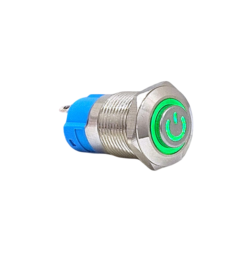 E12AT 12MM POWER SİMGELİ KALICILI 12-24V