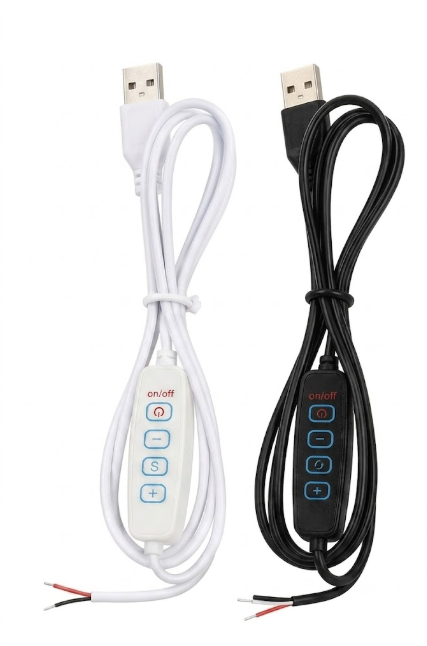 IC-192K USB UÇLU DİMMER ARAPUAR KABLOSU 2M