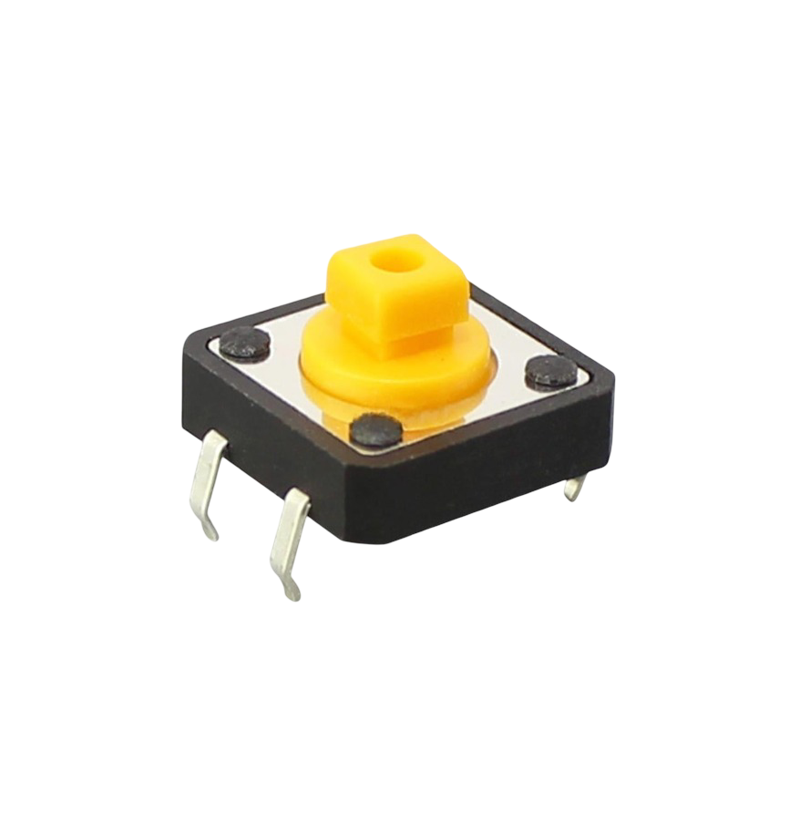 IC-204 Tact Switch 12x12 Kapak Takılabilir