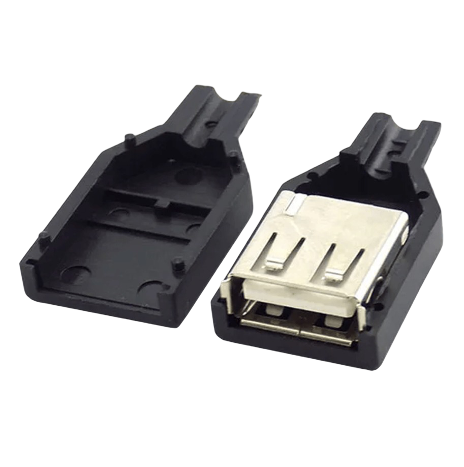 IC-265F USB Seyyar Dişi Kapaklı