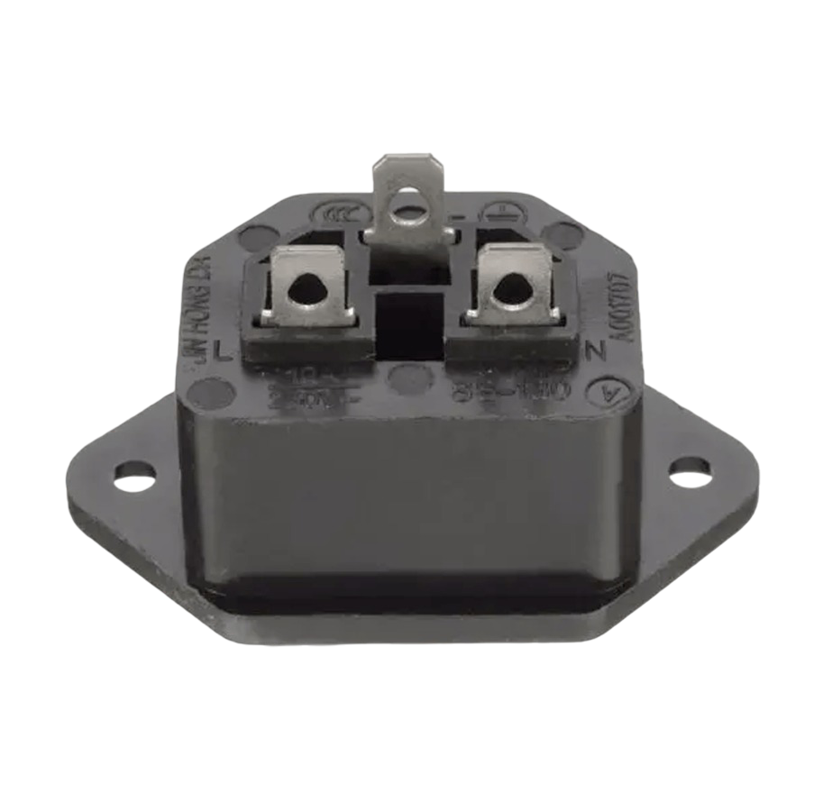 IC-212A-S C13 Power Soket Dişi Kulaklı - UL Sertifikalı