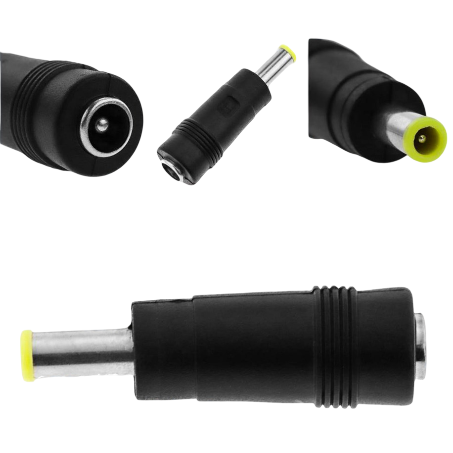 Evrensel DC Jack Dönüştürücü İğneli 2.1 x 5.5mm ve 3 x 5.5mm