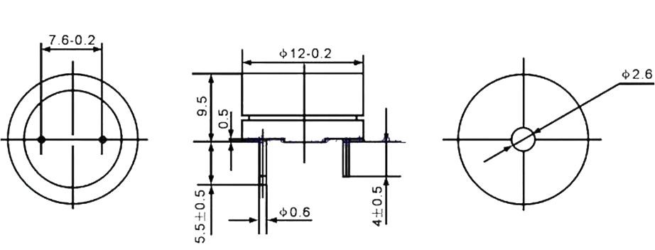 IC-219 Buzzer 12mm Devreli