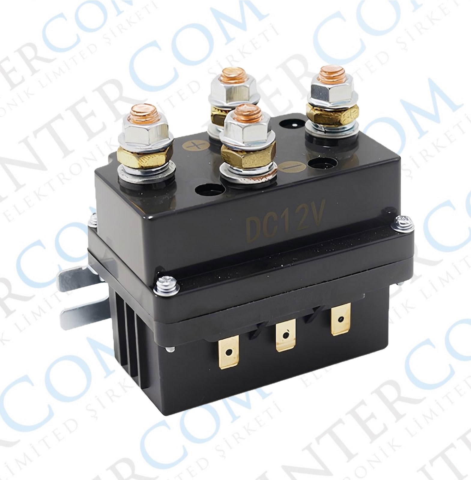 4 Kutuplu M8 Selenoid Röle 12V/24V - 500A