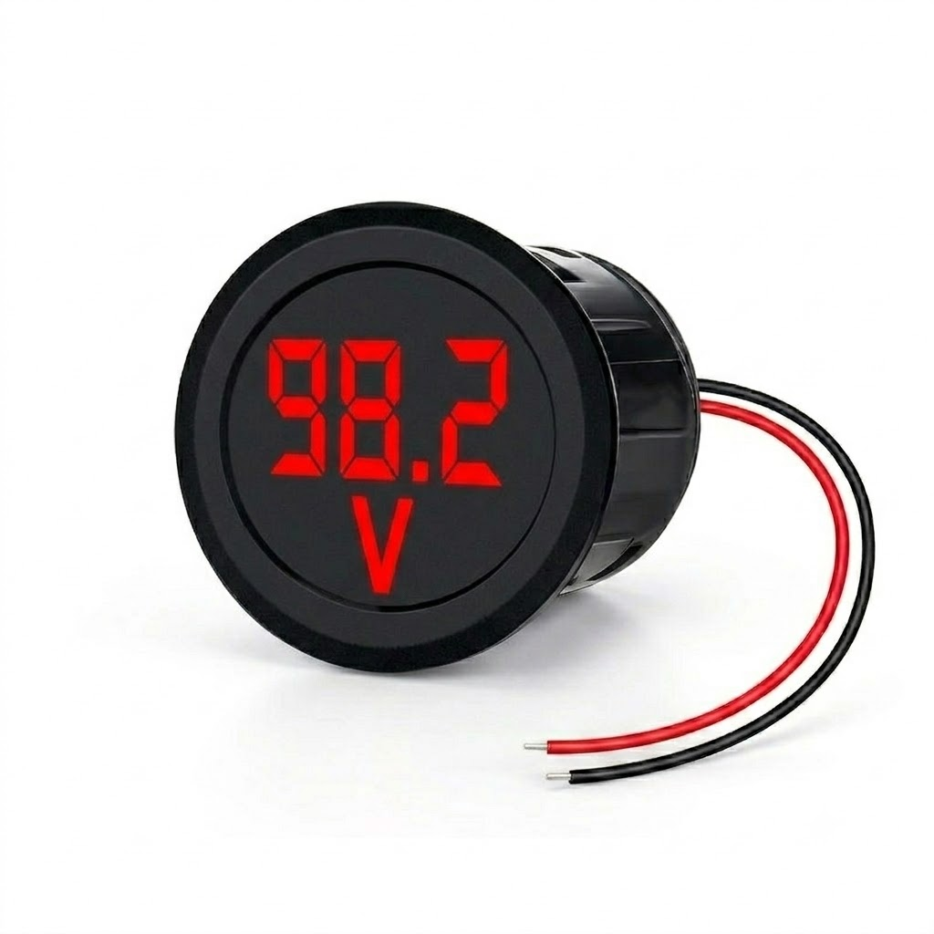 IC-230C DİJİTAL VOLTMETRE DC 4-100V 30mm KIRMIZI 
