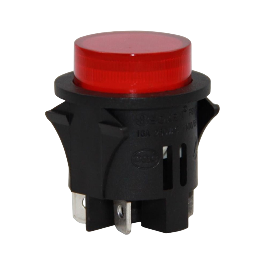 IC-180G Anahtar Basmalı 4P Kalıcı Yuvarlak 25mm PS18-16N-2