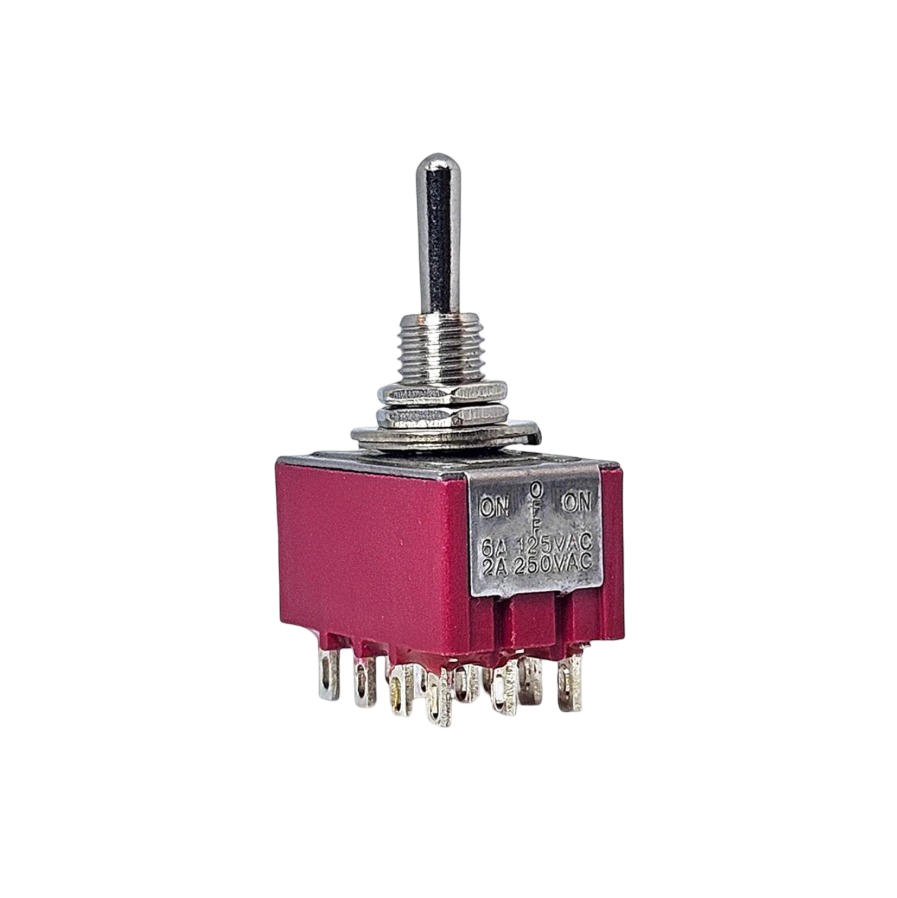 IC-148D Toggle Switch ON-OFF-ON Ø6mm MTS-403