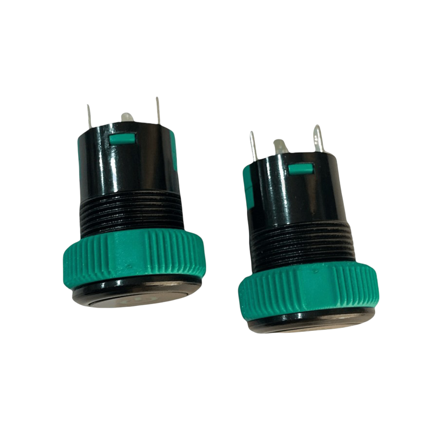 IPS19-10ZT  19mm Plastik LEDli Kalıcılı Power simgeli Buton