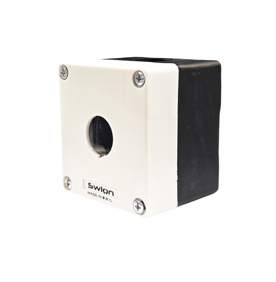 HJ9  22MM BUTON KUTUSU GRİ-SİYAH