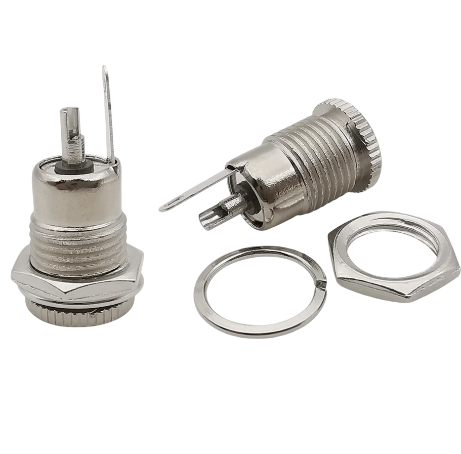 IC-258D DC Jak 2.1mm Metal Ø12mm