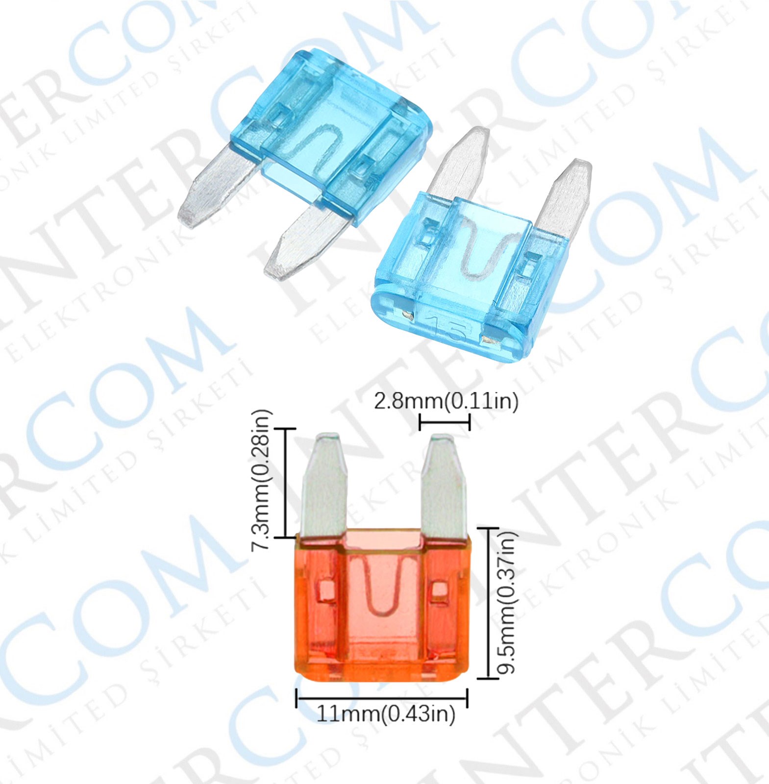 IC-271B-1 Mini Boy Oto Bıçak Sigorta