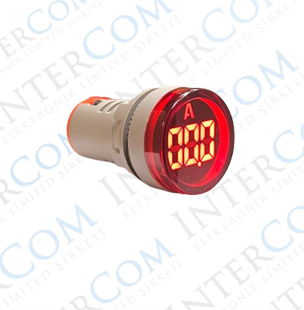 AD22-22A 22mm Dijital Ampermetre