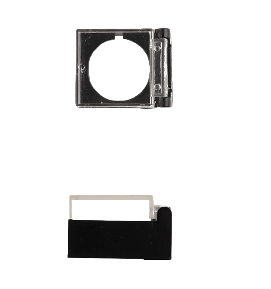 S01 Kare Koruma Kapağı 16mm LAS1-AY ve LAS1-AF için