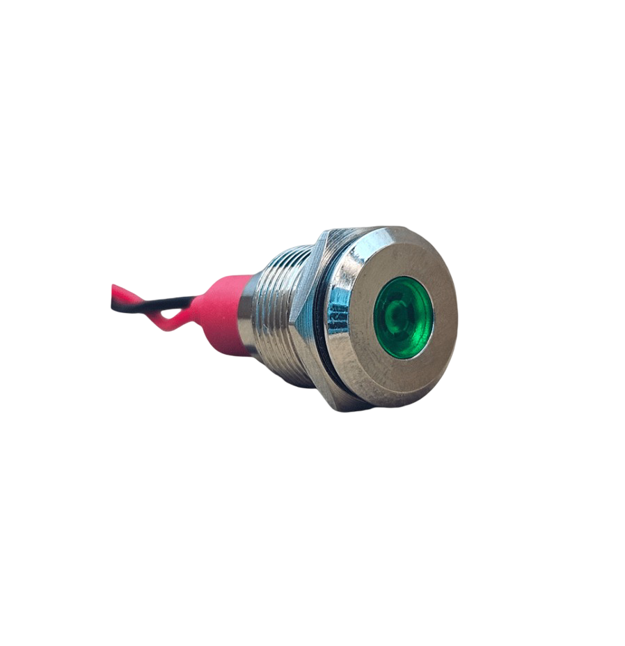 D12S 12MM METAL KABLOLU SİNYAL LAMBASI 12-24V