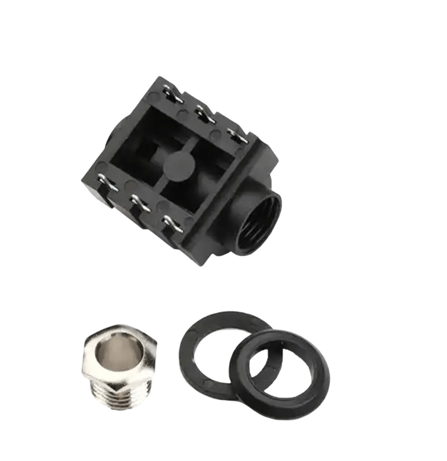 IC-261G-2 6,3mm Stereo Jak Dişi Şase 90° 6p