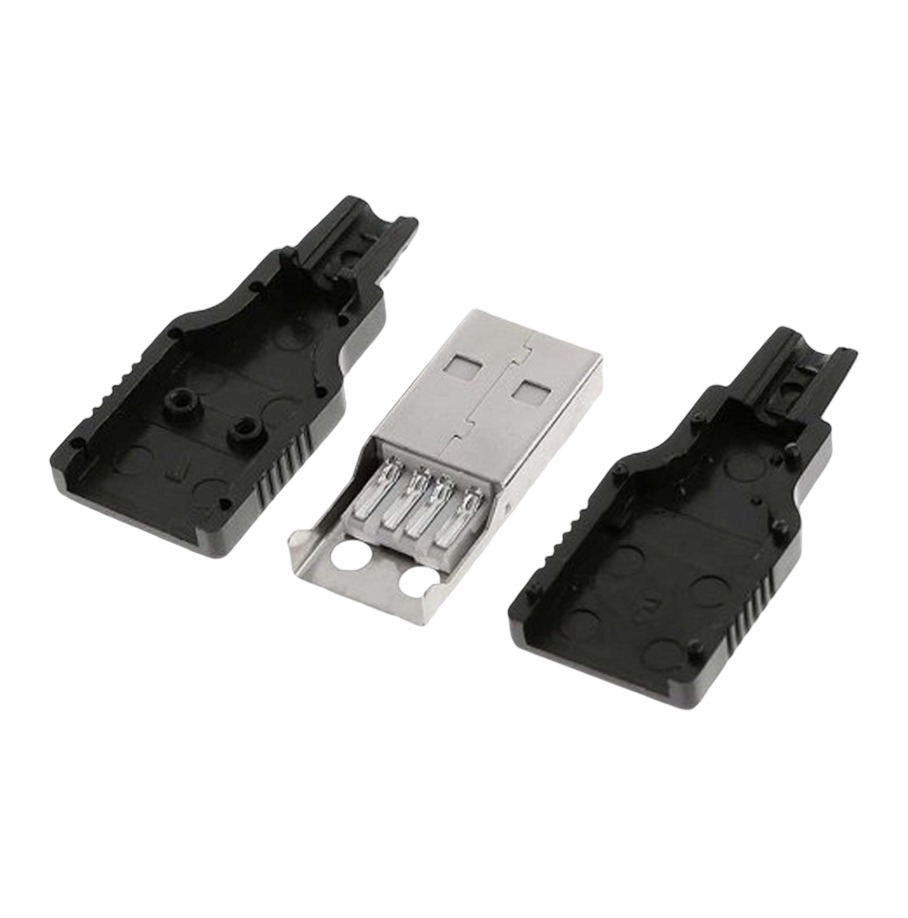 IC-264A USB Seyyar Erkek Kapaklı