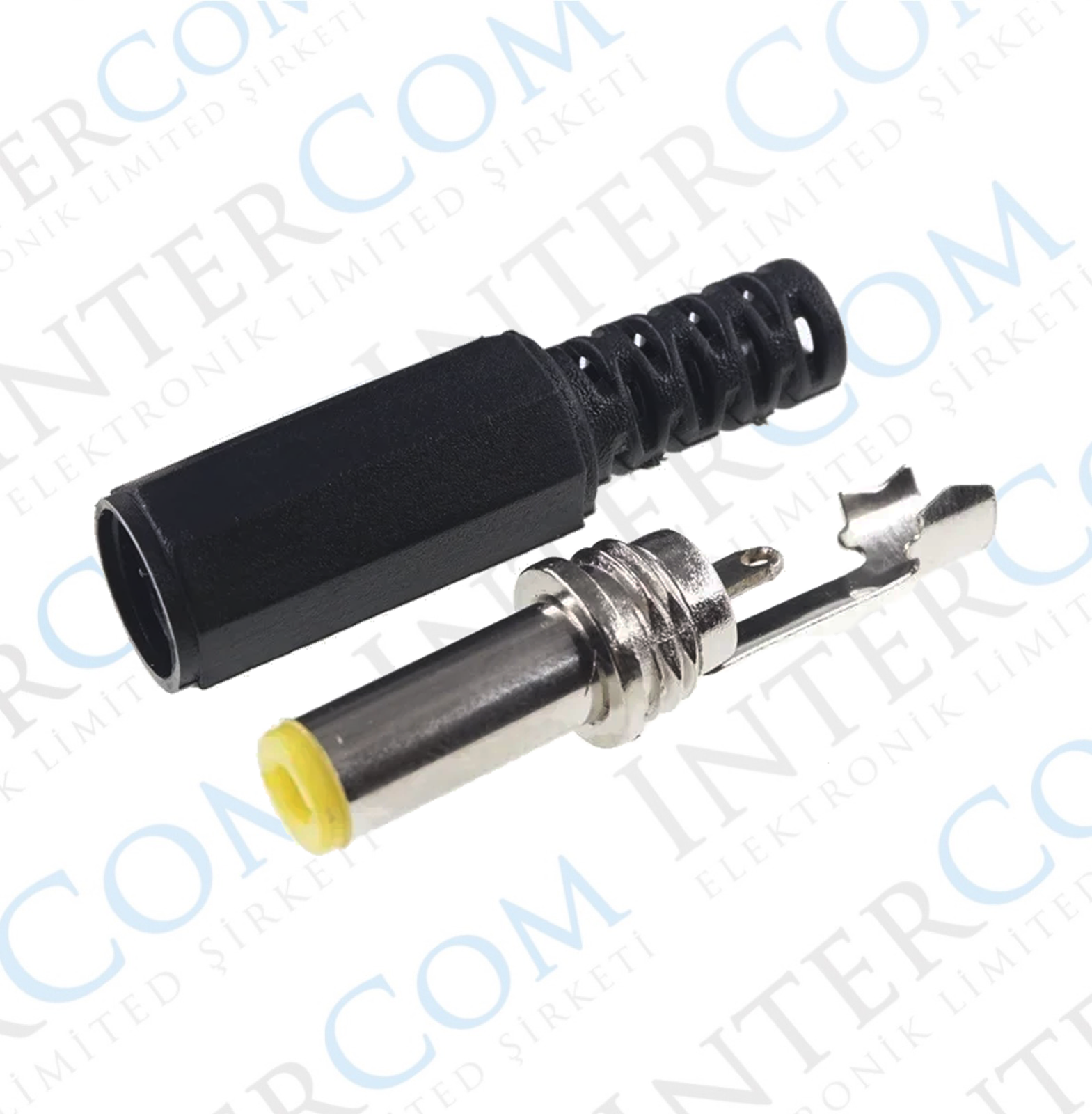 IC-252A DC JAK 2,1MM UZUN FİŞ SARI UÇ