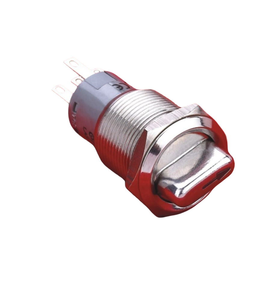 NO94 LAS1-AGQ-22X-31 19mm Metal Mandal Buton ON-OFF-ON IP65