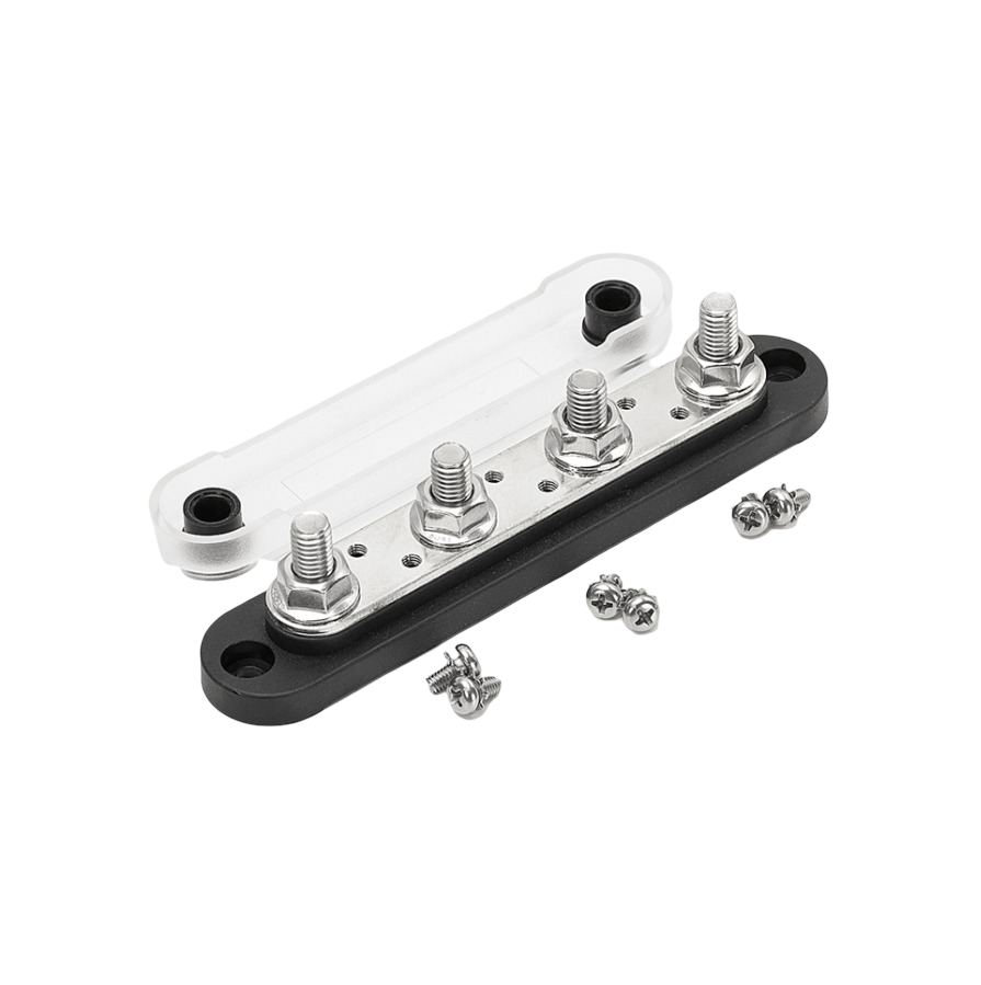 IC280-2 KAPAKLI ŞASE TERMİNALI 150A 6XM4 VİDALI 4XM8 KUTUPLU 