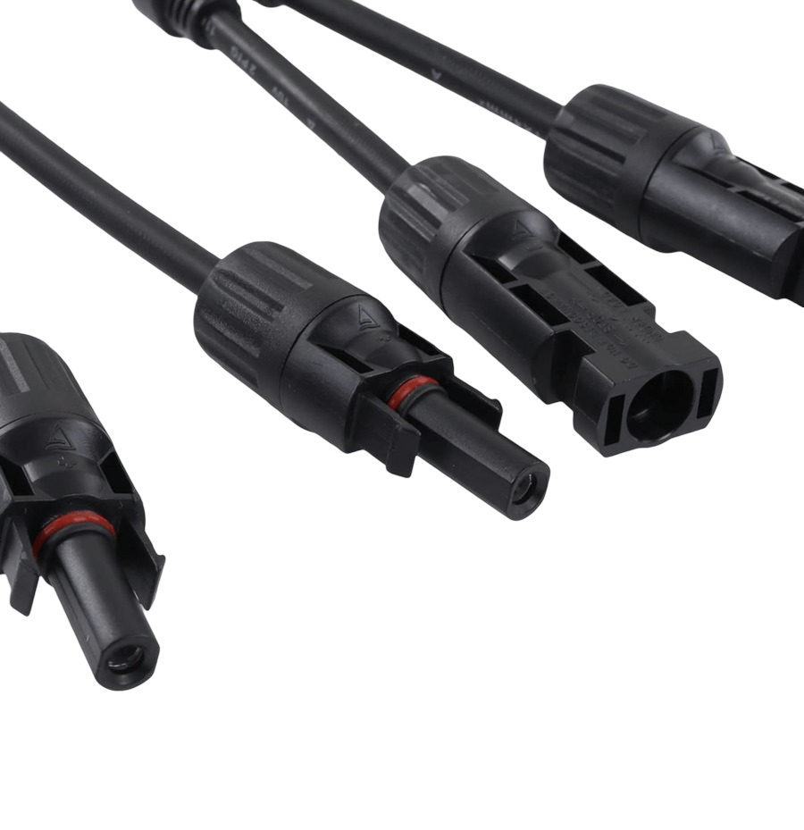 IC-273-2  MC4 Güneş Paneli Konnektörü 2li Kablolu Set