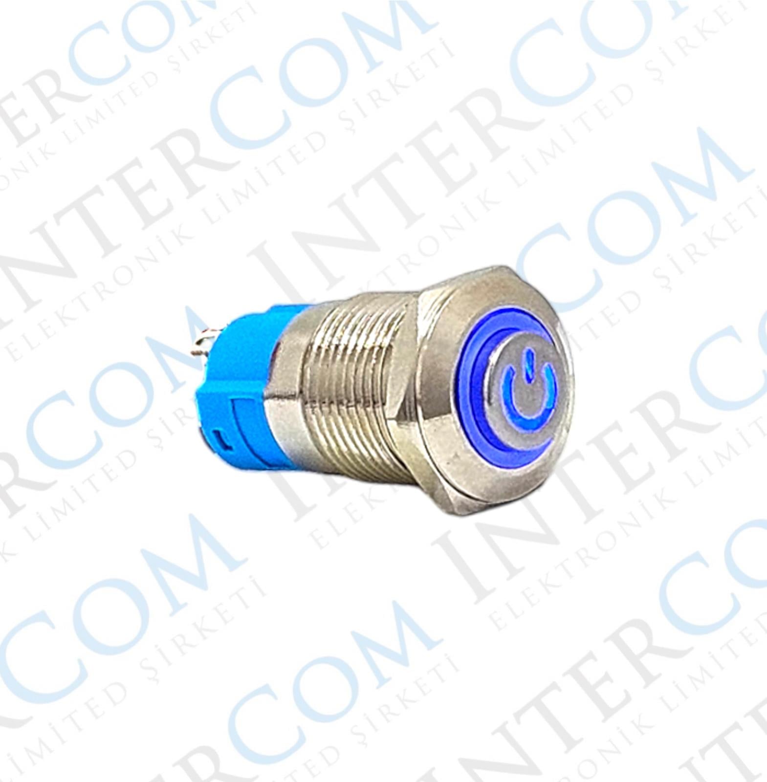 E12AT 12MM POWER SİMGELİ KALICILI 12-24V