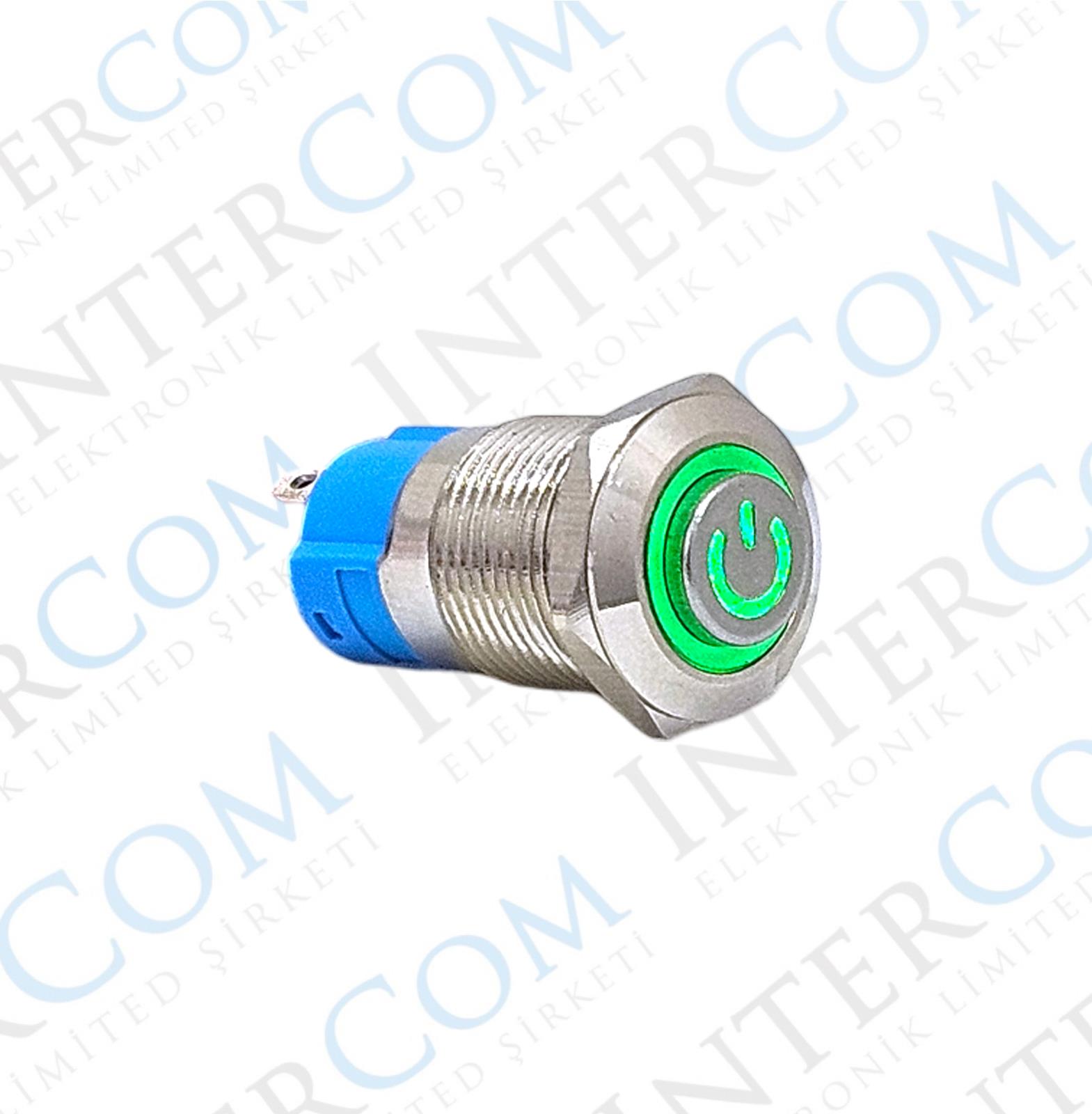 E12AT 12MM POWER SİMGELİ KALICILI 12-24V